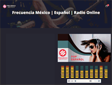 Tablet Screenshot of frecuenciamexico.com